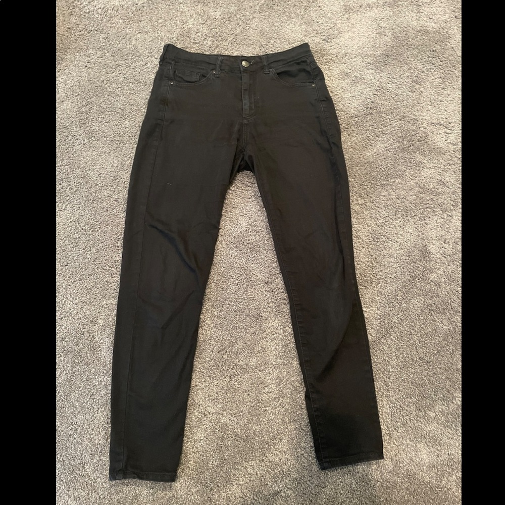 TOPSHOP black skinny jeans